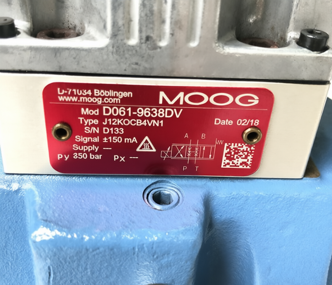 MOOG D672-0017-0002 G25JOCB6VSE2-BOS1A1 Pilot valve D061-9638DV In Stock Worldwide shipping - Image 3