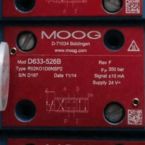 MOOG D633-526B R02KO1DONSP2 In Stock Worldwide shipping