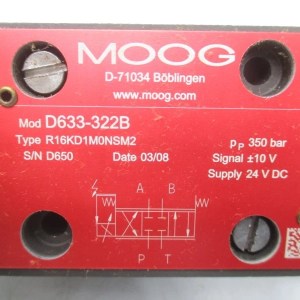 MOOG D633-322B R16KD1M0NSM2 In Stock Worldwide shipping