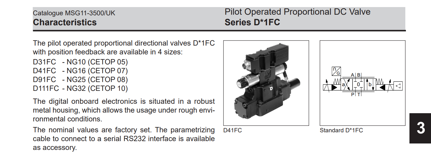 D31FCE02DC1NB70 Parker // Proportional Valve - Image 4