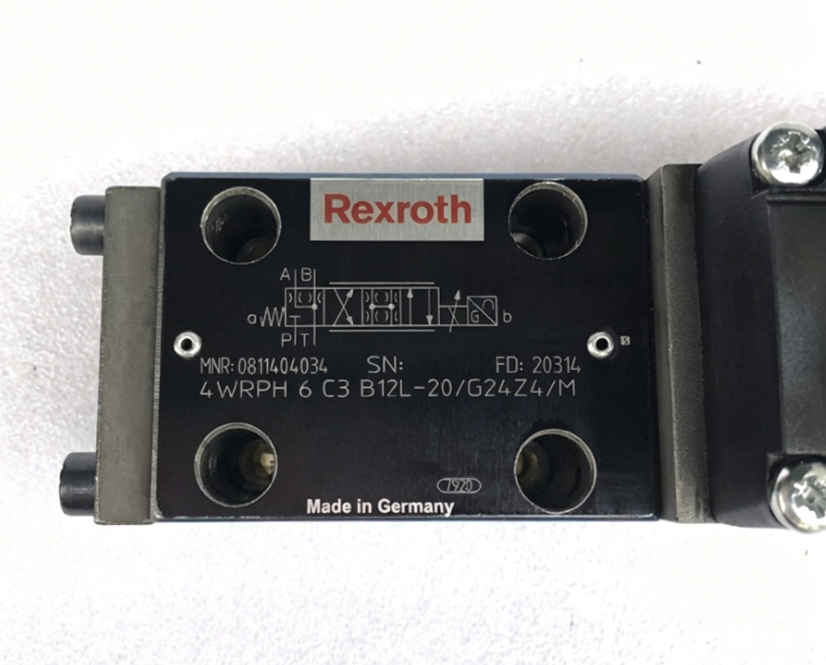 PROPORTIONAL DIRECTIONAL VALVE 0811404034 REXROTH 4WRPH 6 C3 B12L-20/G24Z4/M - Image 4